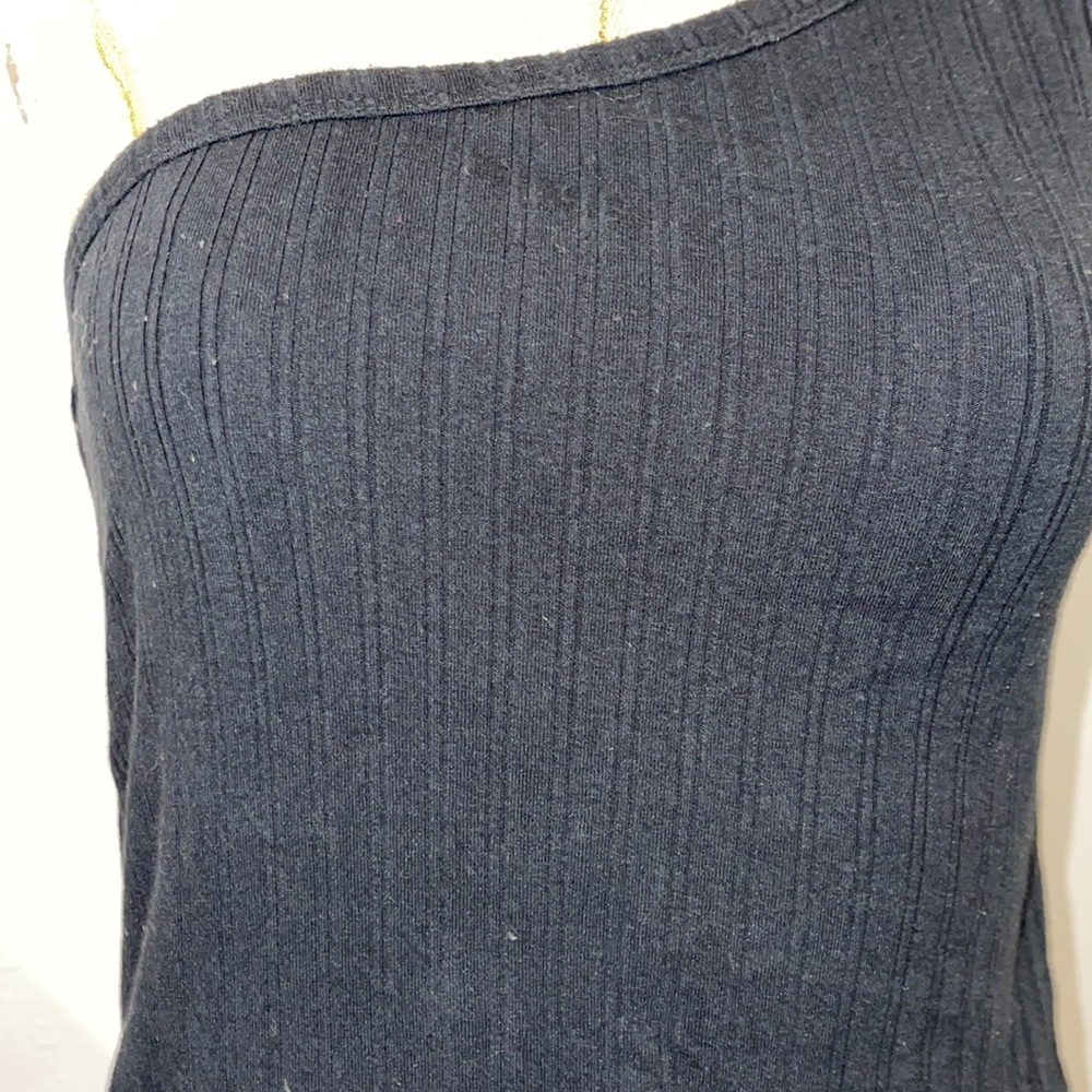 AE Ribbed One Shoulder Tank - Picture 2 of 3